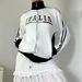 Women's Clothing Autumn And Winter Unisex Embroidered Letter Print Zip-Up Hoodie - Stylish Striped Streetwear For Fall & Winter (White, S/M/L/XL)_ecoleips.com