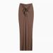 2025 Summer New Style Sexy Outerwear Hot Girl Ribbed Bodycon Women's Half-Length Long Skirt_ecoleips.com