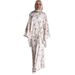 Printed European And American Home-style Foreign Trade Women's Casual Robe 2025 Dress Set New Comfortable Spring-summer_ecoleips.com