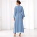Women's Clothing New Cardigan Outerwear Hand Sewn Diamonds Abaya Kimono_ecoleips.com