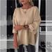 Women's New Crew Neck Versatile Casual Top_ecoleips.com