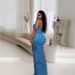 Women's Clothing Women's Sexy Strapless Off-Shoulder Long Dress Slim Fit Sleeveless Fashion Autumn Dress For Formal & Casual For Women_ecoleips.com