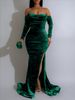 K Women's Formal Dress, Floor Length Skirt, Wrap Skirt, Sexy Party Dress_ecoleips.com
