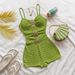 Women's Clothing Summer Casual Beach Jumpsuit With Starfish Decoration Hollowed Out Design European And American Style Top Suspender Jumpsuit_ecoleips.com