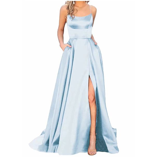 Women’s Clothing bridesmaid dress long dress slimming strapless bestie fashion bridesmaid group evening dress_ecoleips.com