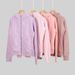 Women's Slim Fit Full Zipper Fleece Lined Hooded Cardigan Sweatshirt Casual Sports Jacket_ecoleips.com
