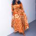 Women' Clothing 2024 Spring New Fahion Elegant Temperament Printed Strap Large Hem Plu Size Foreign Trade_ecoleips.com
