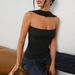 2026 Spring/Summer New Cross-Border Women's Fashion Ins Trendy Style Unique Anti-Back-Hanging Neck Slim Fit Camisole Top_ecoleips.com