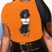 Summer European And American Cross-border Foreign Trade Plus-size T-shirt, Round-neck Casual Loose-fitting Short-sleeve_ecoleips.com
