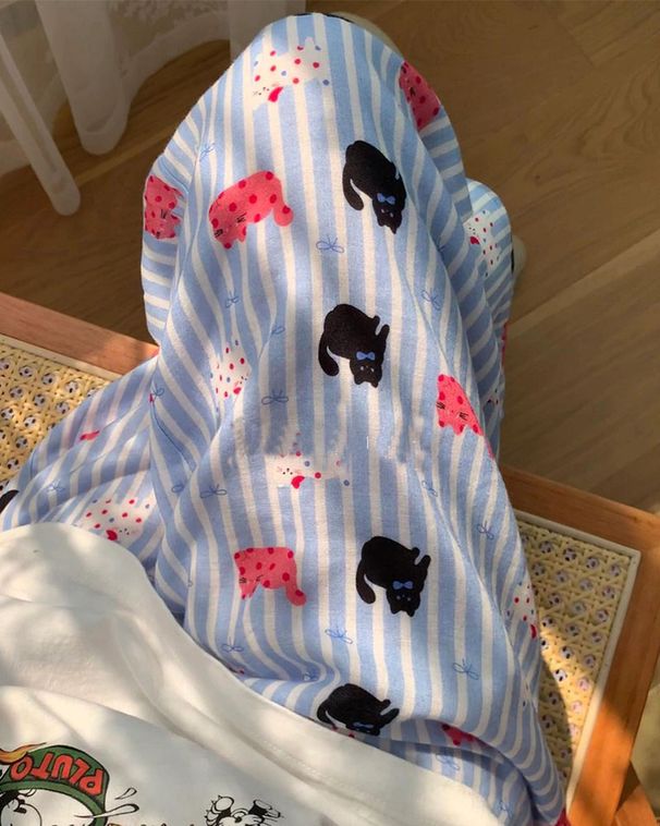 2025 Trendy Striped Pajama Pants For Women - Long Pants With Cartoon Print - Large Size - Loose Fit - Perfect For Home Wearing_ecoleips.com