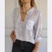 Women's Clothing New Fashion Design V Neck Printed Tops_ecoleips.com