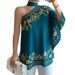 Women's Vintage Style, Cross-Shoulder Halter With Bow, Fashionable Loose Cape_ecoleips.com