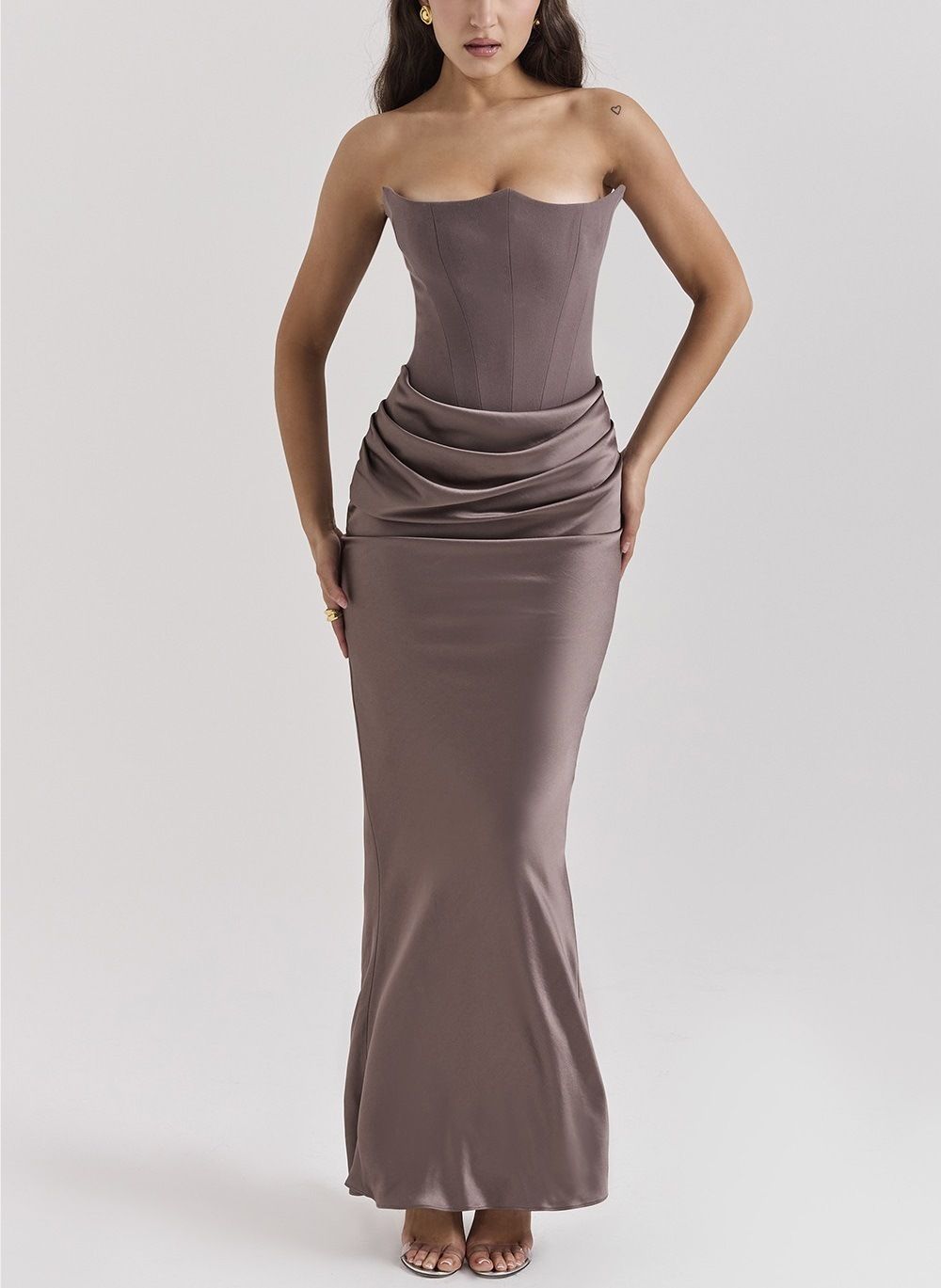 Women's Clothing Fashionable Tube Top Sexy Backless Slim Evening Dress For Women_ecoleips.com