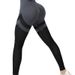 "Seamless High Waist Yoga Pants For Women - Tummy Control & Hip Lifting Workout Leggings, Breathable Stretchy Gym Pants For Running_ecoleips.com