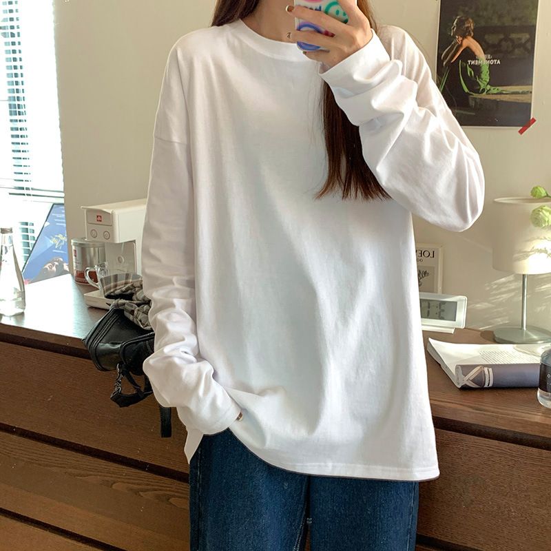 Elegant Striped Sweatshirt Women, Spring And Thin Style, 2023 New Loose Chic Hong Kong Style Early Autumn Top For Women_ecoleips.com
