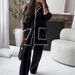 Women's Clothing fashionable patchwork patch bag suit _ecoleips.com