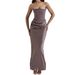 2025 European And American Summer Sleeveless New Women's Fashion Tube Top Sexy Backless Slim Evening_ecoleips.com