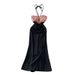 Unique High-End Three Dimensional Floral Strapless Halter Dress Elegant Autumn Slit Wedding Gown For Women_ecoleips.com