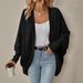 Aria Basics Aria Basics 2025 European And American Women's Fashion Autumn Winter New Solid Color Cardigan Mid-Length Knitted Sweater_ecoleips.com