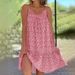 Women's Floral Camisole Vest Summer Dress Sleeveless Pastoral Design New Arrival_ecoleips.com