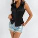 Women's Clothing Satin Women's Shirts Style Fashionable Summer Tops Real Photos For Formal & Casual For Women_ecoleips.com