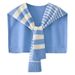 Women’s Clothing Niche Design And High End Black And White Asymmetrical Striped Knitted Shawl To Wear As An Outerwear In Summer Air Conditioned Rooms_ecoleips.com