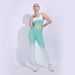 Women's Clothing Fitness Suit Shark Thick Gradient Hollow Running Yoga Suit_ecoleips.com
