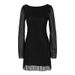 WG130 European And American Spring/Summer New Women's Backless Shiny Fashion Sexy Dress_ecoleips.com