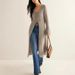 Elegant French Retro Long Sleeved Cardigan Mid-Length Knit Sweater For Women Regular Fit T-Shirt Style_ecoleips.com