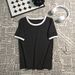 Women's Clothing Women's Ice Silk Breathable Suit Set Color Blocked Short Sleeve T-Shirt And Comfortable Shorts Spring Summer Autumn New Style_ecoleips.com