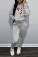 Women’s Clothing autumn and winter new women's suits fashion long sleeved pullover hoodie sweater two piece suit WH6+ML1_ecoleips.com