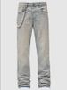 Women's Clothing Fashion Ins Hot Elastic Diamond Straight Jeans_ecoleips.com