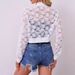 European American Cross-border And 2026 New Floral Lace Hollow Long-sleeve Jacket Women's Coat_ecoleips.com