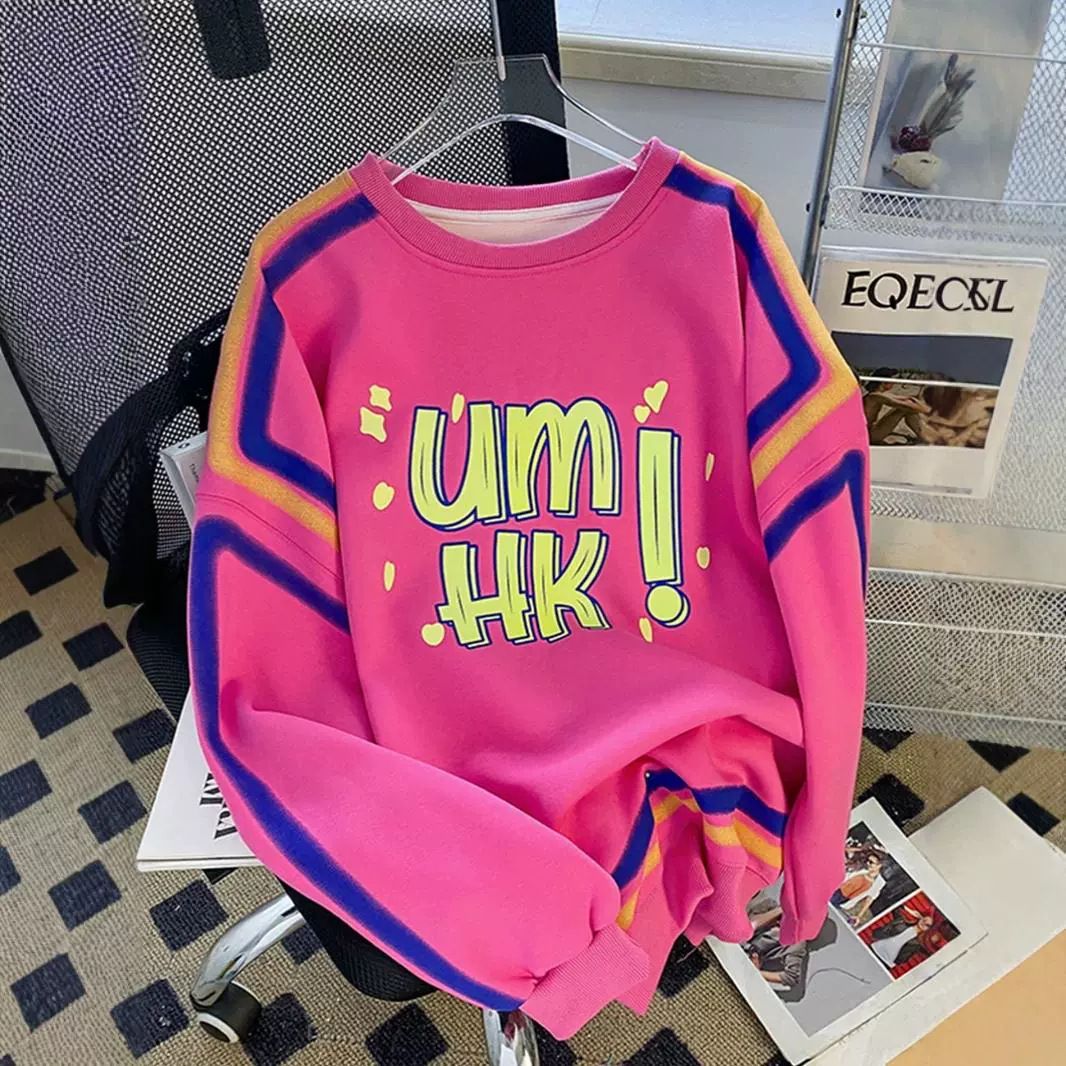 European-style Plus-size Women's Clothing 2024 New Spring And Autumn Loose High-end Niche Sweatshirt For Women, Casual_ecoleips.com
