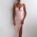 Women's Clothing Spring And Summer New Women's Long Skirt Sexy Suspender Multicolor Sleeveless Dress Dress_ecoleips.com