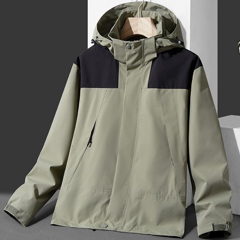 Unisex Waterproof Windproof Hooded Jacket For Outdoor Sports - Lightweight, Breathable & All-Season Wear (Multiple Colors & Sizes)_ecoleips.com