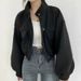 Aria Basics Cross-border 2026 Spring Autumn New European And American Stand-up Collar, Large Pockets, Unisex Style Women's Jacket,_ecoleips.com