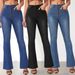 Women's Clothing High Waist Slimming Micro-jeans Temperament Commuter Pants_ecoleips.com
