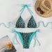 Bikini Swimsuit 2026 New European And American Leopard Print Print Lace-up Sexy Swimsuit Female Bikini_ecoleips.com