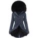 Women's Clothing Cotton Padded Jacket For Women, Long Cotton Padded Jacket, Women's Casual Hooded Coat, Fur Collar, Cotton Padded Jacket_ecoleips.com