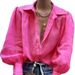 Women's Loose Long Sleeved Suit Collar Shirt Style Ladies Tops One Piece New Relaxed Everyday Wear Comfortable Feshion_ecoleips.com