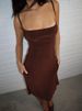 Mozision Spaghetti Strap Backless Sexy Midi Dress Women Elegant Sleeveless Bodycon Club Party Slip Long Dress Female Clothes_ecoleips.com