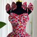 Women's Floral Print Camisole High Waist A-Line Dress Elegant Spring Bow Detail Slimming_ecoleips.com