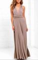Women's Versatile Multi-Way Cross Back Strappy Bandage Maxi Dress – Sexy Club Evening Gown_ecoleips.com