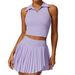 Women's Clothing Outdoor Leisure T Shirt Running Sports Fitness Suit Breathable Yoga Nude Tennis Suit_ecoleips.com