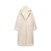 Women's Clothing Popular Style Winter Warm Double Breasted Long Lambskin Coat_ecoleips.com