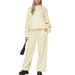 Aria Basics Aria Basics European American Women's Clothing Ins-style Autumn And Winter Fashion Casual Versatile Polka Dot Print Loose_ecoleips.com