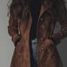Women's Clothing Elegant Women's Long Trench Coat Lapel Western Style Suede Autumn Winter Style Outerwear For Formal & Casual For Women_ecoleips.com