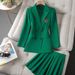 Women's Clothing Suit Skirt Large Size Fashionable Slim Two Piece Suit_ecoleips.com