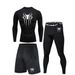 Women's Clothing Pro Men's Fitness Sports Set 3 Piece Quick Drying T-Shirt And Leggings Long Sleeve For Formal & Casual_ecoleips.com